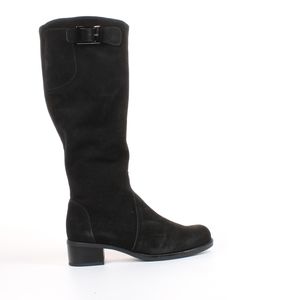 La Canadienne Womens Black Suede Fashion Boots Size 7.5 Waterproof